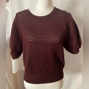 Stitches & Stripes Brown Knit Sweater